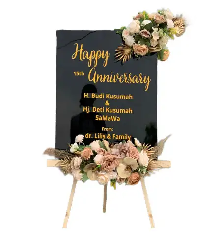 Papan Bunga Akrilik Ronatama Graha Convention Hall Depok